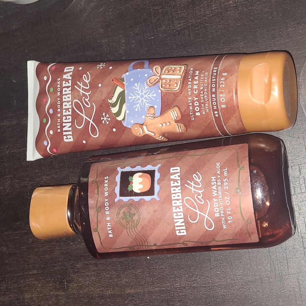 🆕️Bath & Body Works Gingerbread Latte Body Care Set